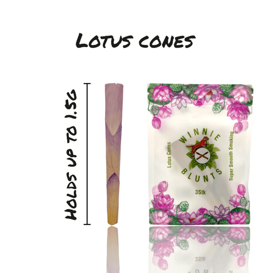 Lotus Cone Blunt - Golden Leaf Organic