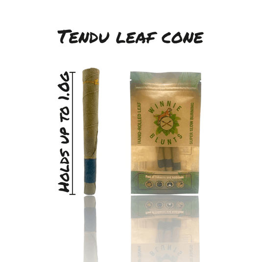 Tendu Leaf Cone - Golden Leaf Organic
